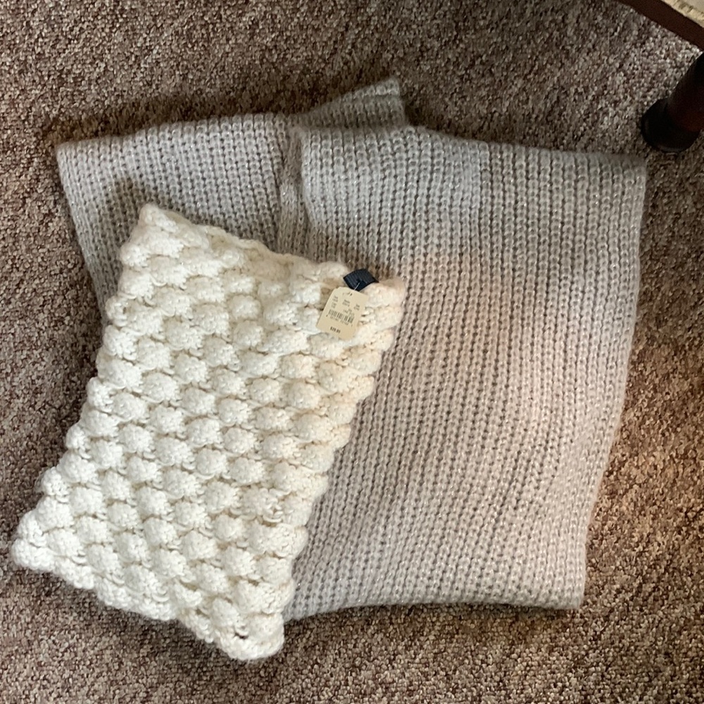 Two neck scarves